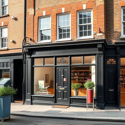 Exterior view of our photo studio located in Shoreditch, London