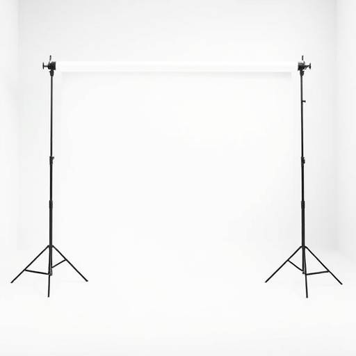 Studio B - Clean and minimalist studio setup with white backdrop